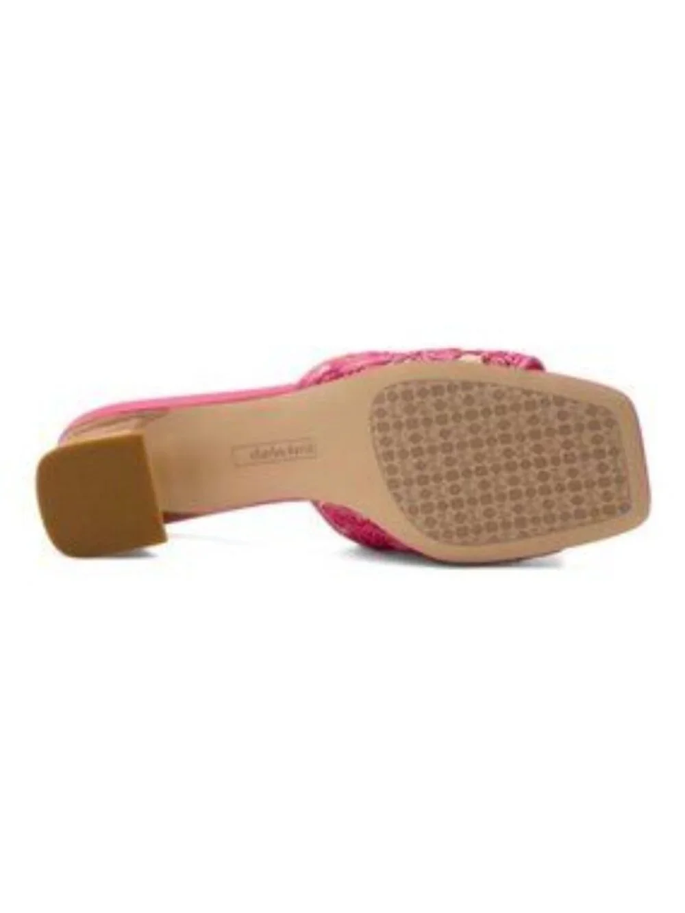 CHARLES DAVID Raffia Heeled Sandals - Picture 4 of 4